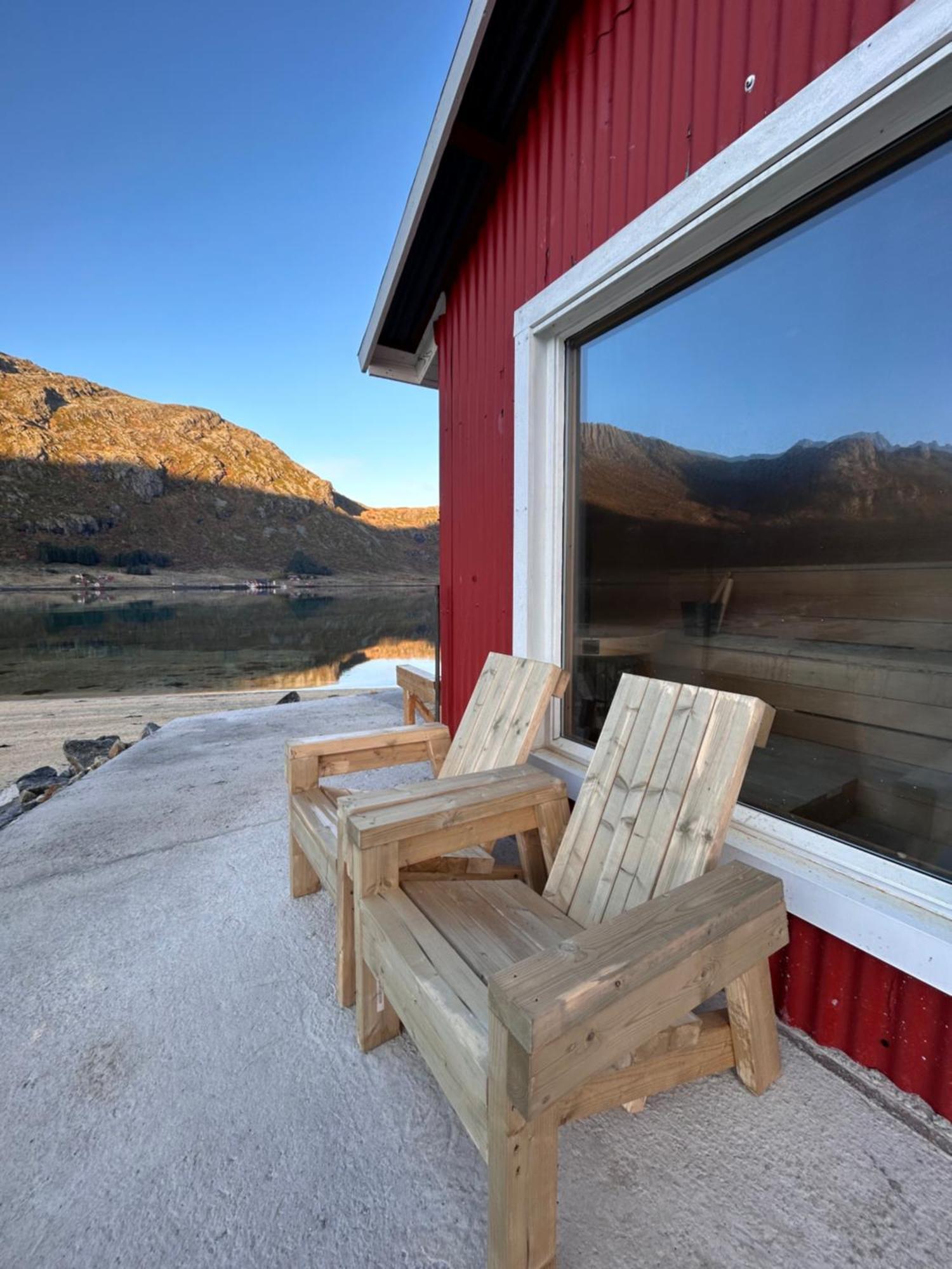 Casa Lofoten Sauna Surfing Kvalvika Reine Villa *
